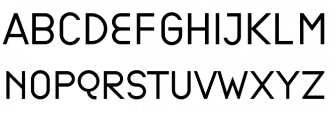 EPF UC Font Litere mici