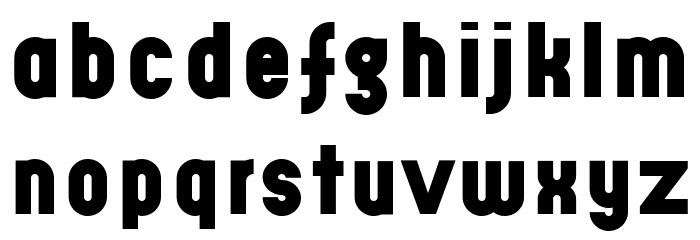 EPF UULB Font LOWERCASE