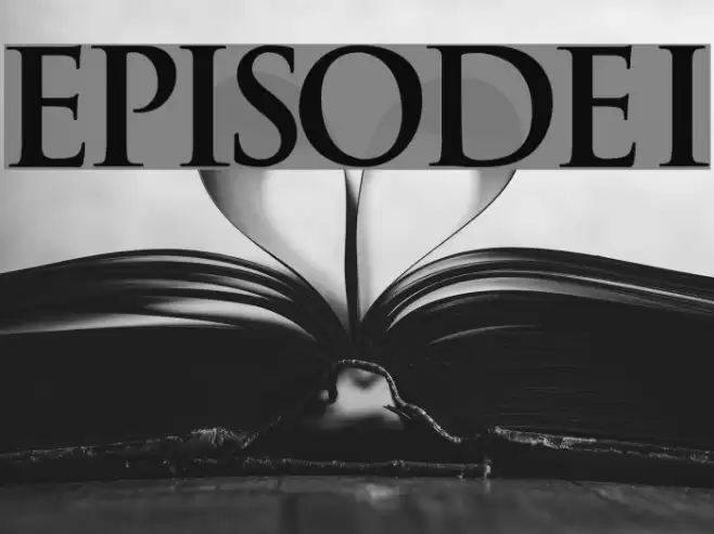 EPISODE I Font examples