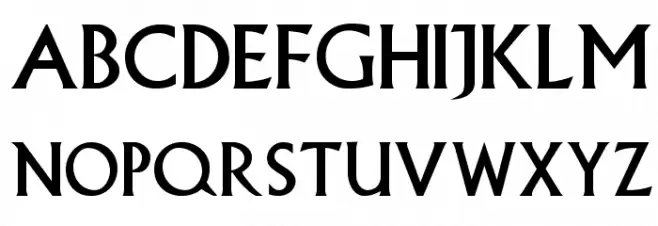 EPISODE I Font LOWERCASE
