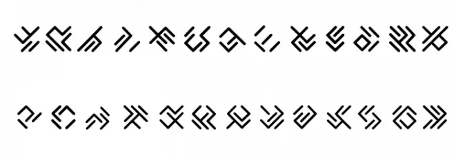 EPTA GLYPHS Fonte MAIÚSCULAS