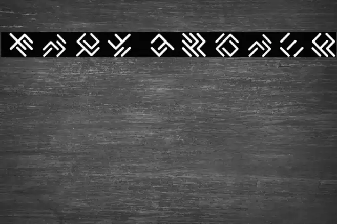 EPTA GLYPHS Font examples