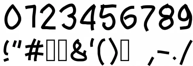 Epcl Font OTHER CHARS