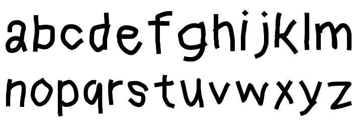 Epcl Font LOWERCASE