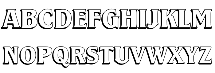Ephemera Kingsford DEMO Font LOWERCASE