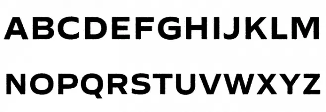 Ephemera Kingsford Rough Schriftart Groß
