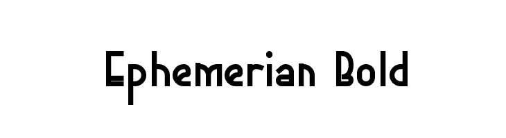 Ephemerian Bold  les polices de caractères gratuit tlcharger