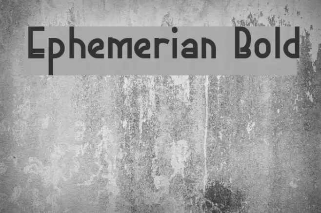 Ephemerian Bold Example 2