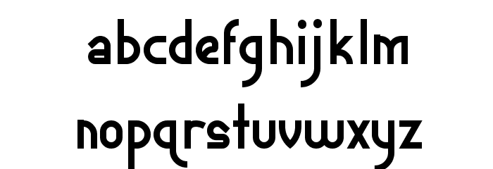 Ephemerian Bold Font LOWERCASE