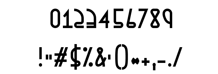 Ephemerian Font OTHER CHARS