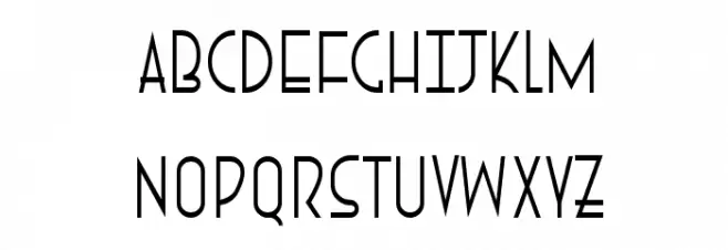 EphemerianThin フォント 大文字