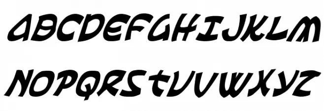 Ephesian Condensed Italic Fonte MAIÚSCULAS