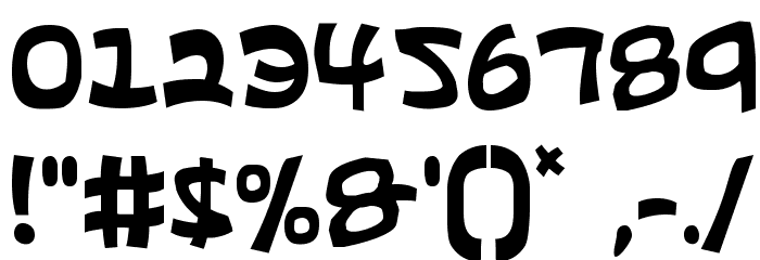 Ephesian Condensed Font OTHER CHARS