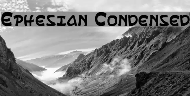 Ephesian Condensed Fuentes examples
