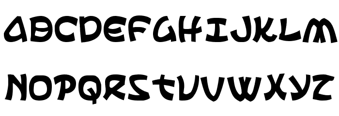 Ephesian Condensed Font LOWERCASE