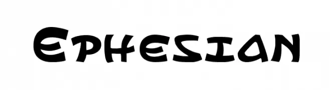 Ephesian  免费字体下载
