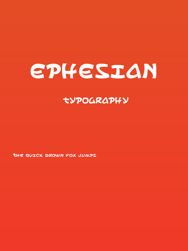 Ephesian Poster