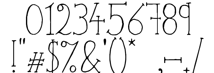 Ephotical Font OTHER CHARS