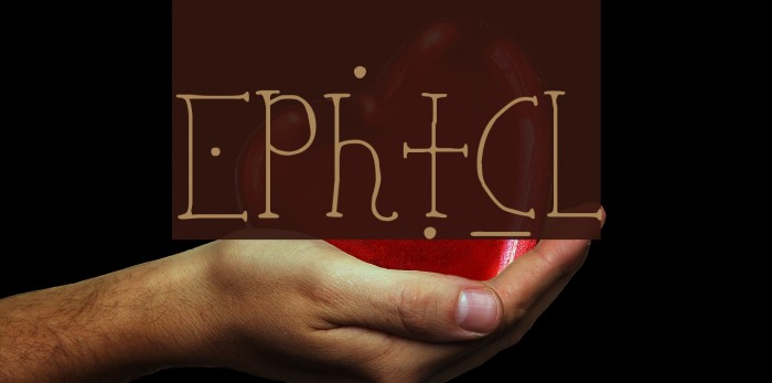 Ephotical Font examples