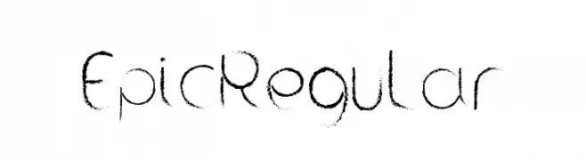 Epic Regular  Free Fonts Download