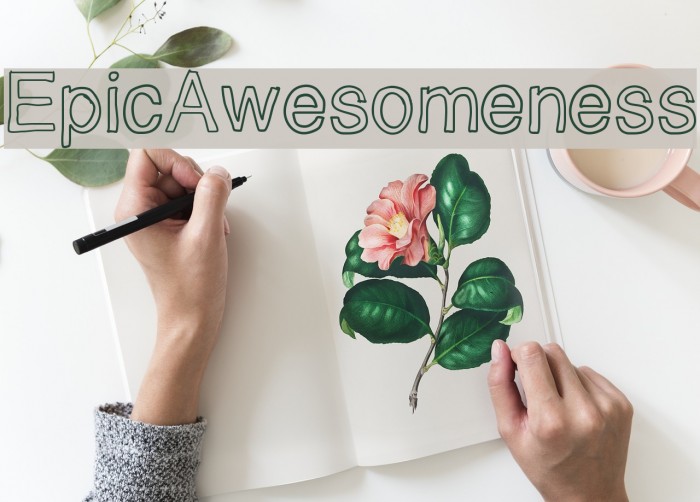 EpicAwesomeness Fonte examples