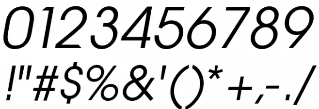 EpicFusion-Italic Font OTHER CHARS