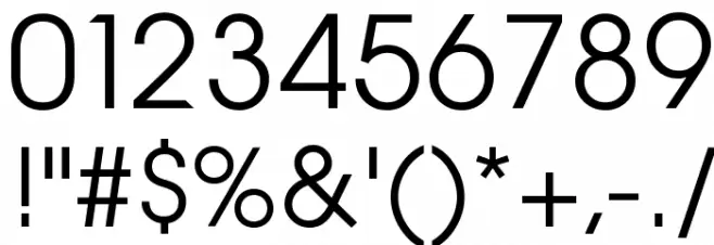 EpicFusion Font OTHER CHARS