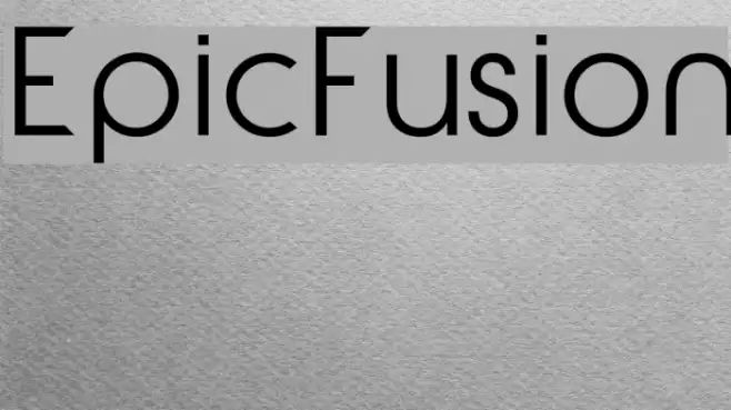 EpicFusion Font examples