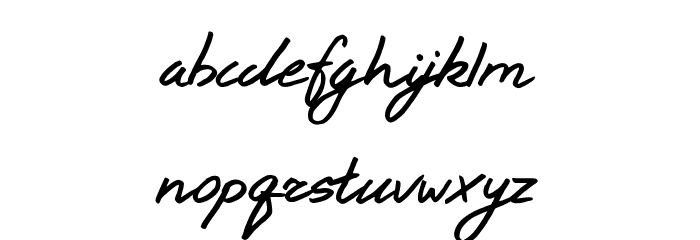 EpicRide Font LOWERCASE