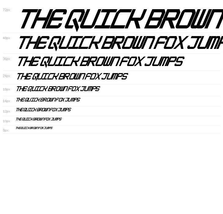 EpicenterBlackItalic Waterfall