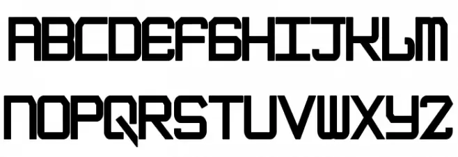 EpicenterBlack Font LOWERCASE