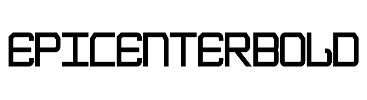EpicenterBold Font