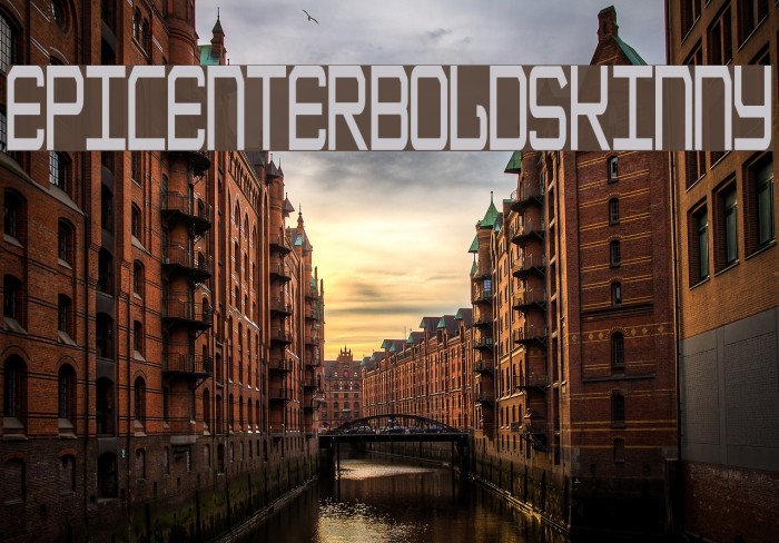 EpicenterBoldSkinny Example 3