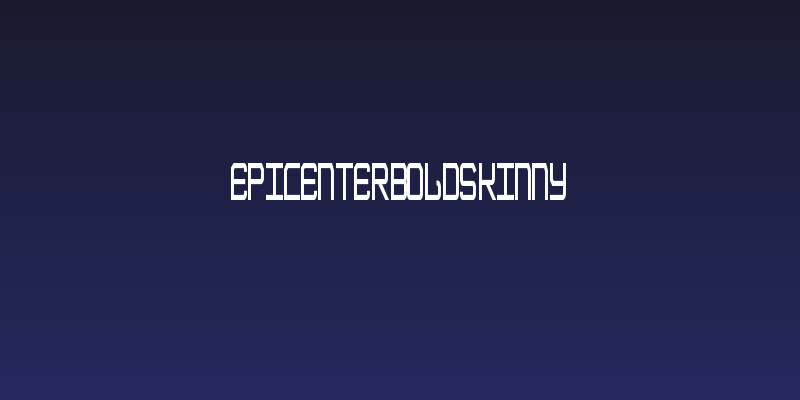 EpicenterBoldSkinny Social Header