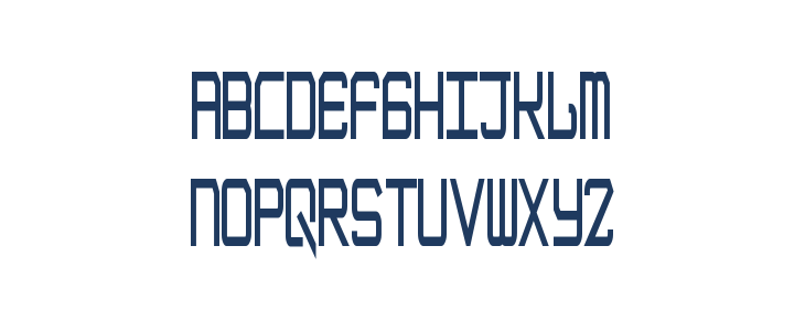 EpicenterBoldSkinny Lowercase