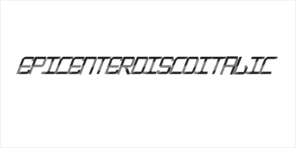 EpicenterDiscoItalic Logo