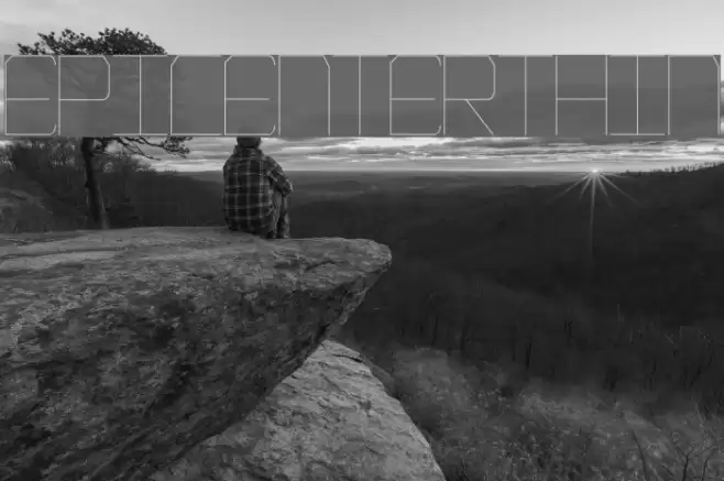 EpicenterThin Font examples