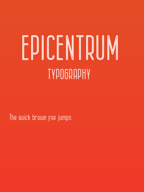 Epicentrum Poster