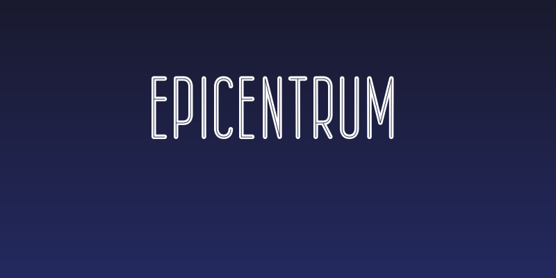 Epicentrum Social Header
