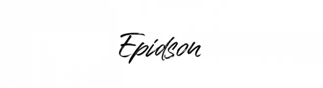 Epidson  les polices de caractères gratuit tlcharger