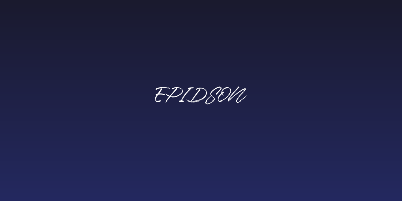 Epidson Social Header