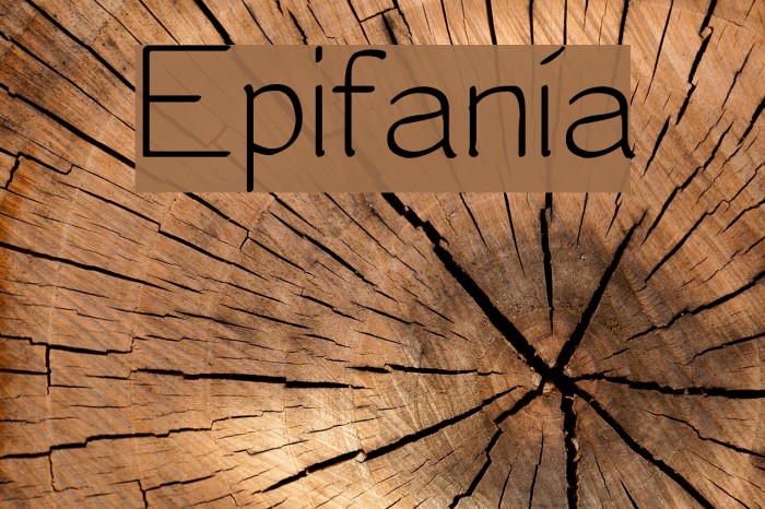 Epifanía Font examples