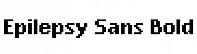 Epilepsy Sans Bold  Fuentes Gratis Descargar