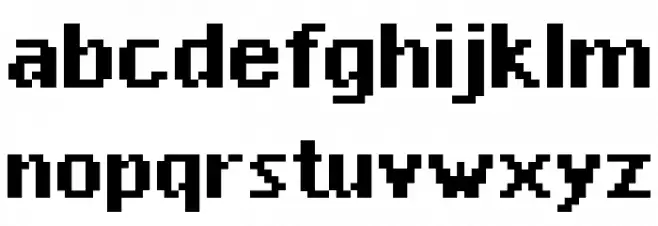 Epilepsy Sans Bold Caratteri MINUSCOLO
