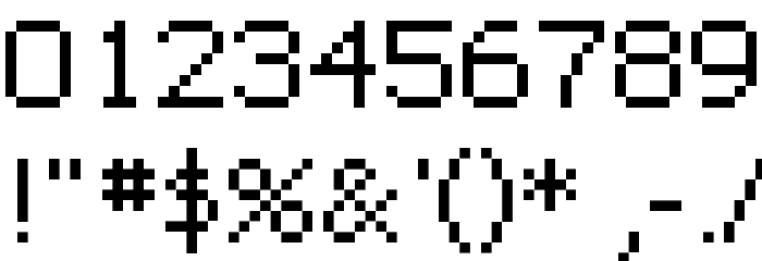 Epilepsy Sans Font OTHER CHARS