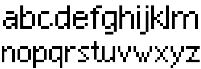 Epilepsy Sans Font LOWERCASE