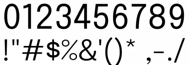 Epilogue Regular Fuentes OTROS CHARS