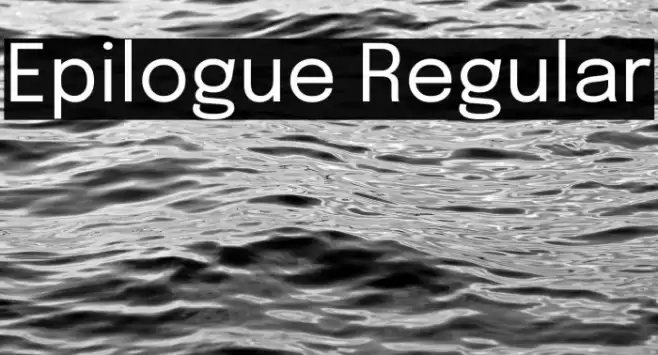 Epilogue Regular Fuentes examples