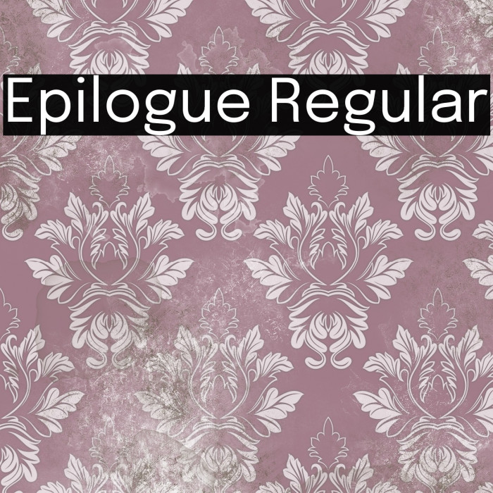 Epilogue Regular Example 2