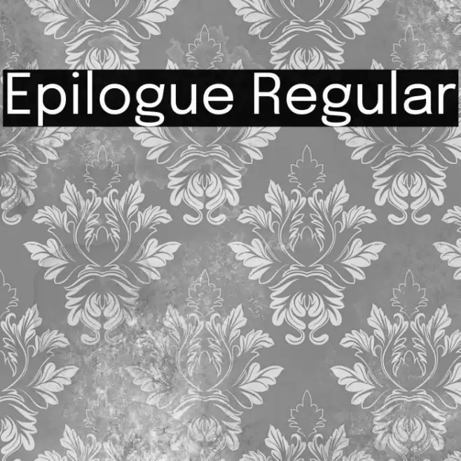 Epilogue Regular Fuentes examples